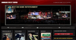 Desktop Screenshot of laughlineventcenter.com